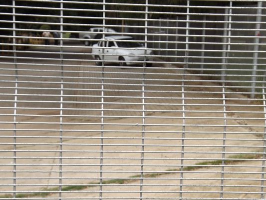 Galvanized 8 Gauge 2200mm Tall Anti Climb Fencing For Security