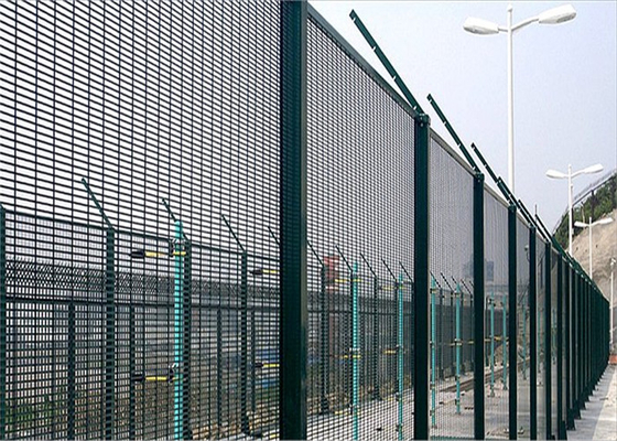 Welded Mesh Galvanized Anti Climb Fencing 358 Height 1.83m