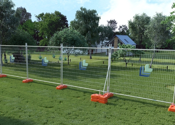 2.1m*2..4m Australia Outdoor Galvanized Temporary Fence Panel for Construction