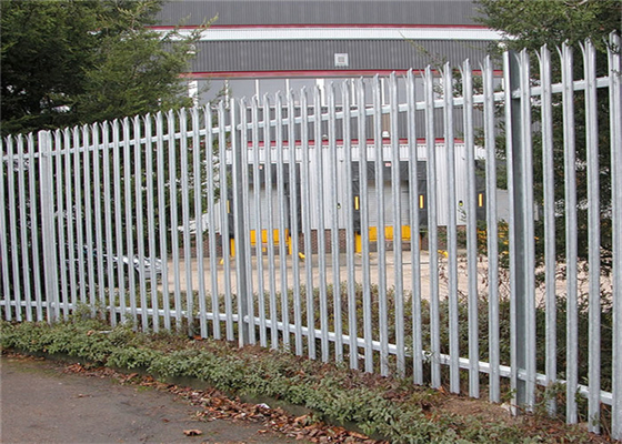 Anti-intruder rust proof 2.4m ultra palisade fence for substations