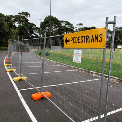 2.1m*2..4m Australia Outdoor Galvanized Temporary Fence Panel for Construction