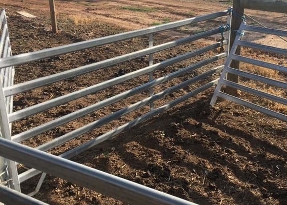 1.1mx2.9m Fully Galvanized Portable Solar Sheep Panels Sheep Yard Fencing Panel