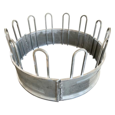Galvanized cattle hay feeder portable sheep hay feeder cattle yard equipment