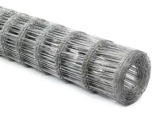 100g/M2 Zinc Coated Hinge Joint Fence , 1m High Galvanized Cattle Fence