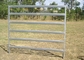 Oval Bar 6ft High Heavy Duty Galvanized Corral Panels For Cattle Feeding