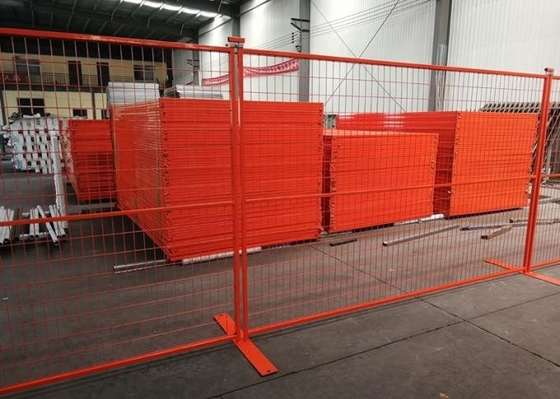 Steel 10ft X 6ft Fence Panels , 11ga Temp Site Fencing