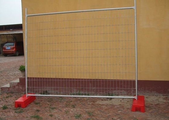 200g/M2 Zinc Coated W2.4m Temporary Steel Fencing For Construction Site Security