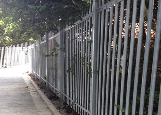 3m wide Steel Palisade Fencing