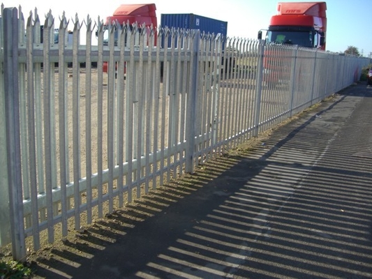 3m wide Steel Palisade Fencing