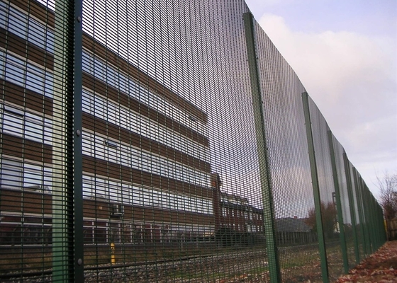 Anti Cut Heavy Duty 358 Rigid Mesh Anti Climb Fencing For School Security