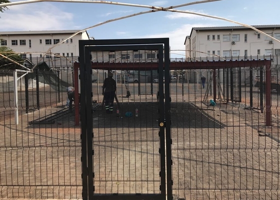 Anti Cut Heavy Duty 358 Rigid Mesh Anti Climb Fencing For School Security
